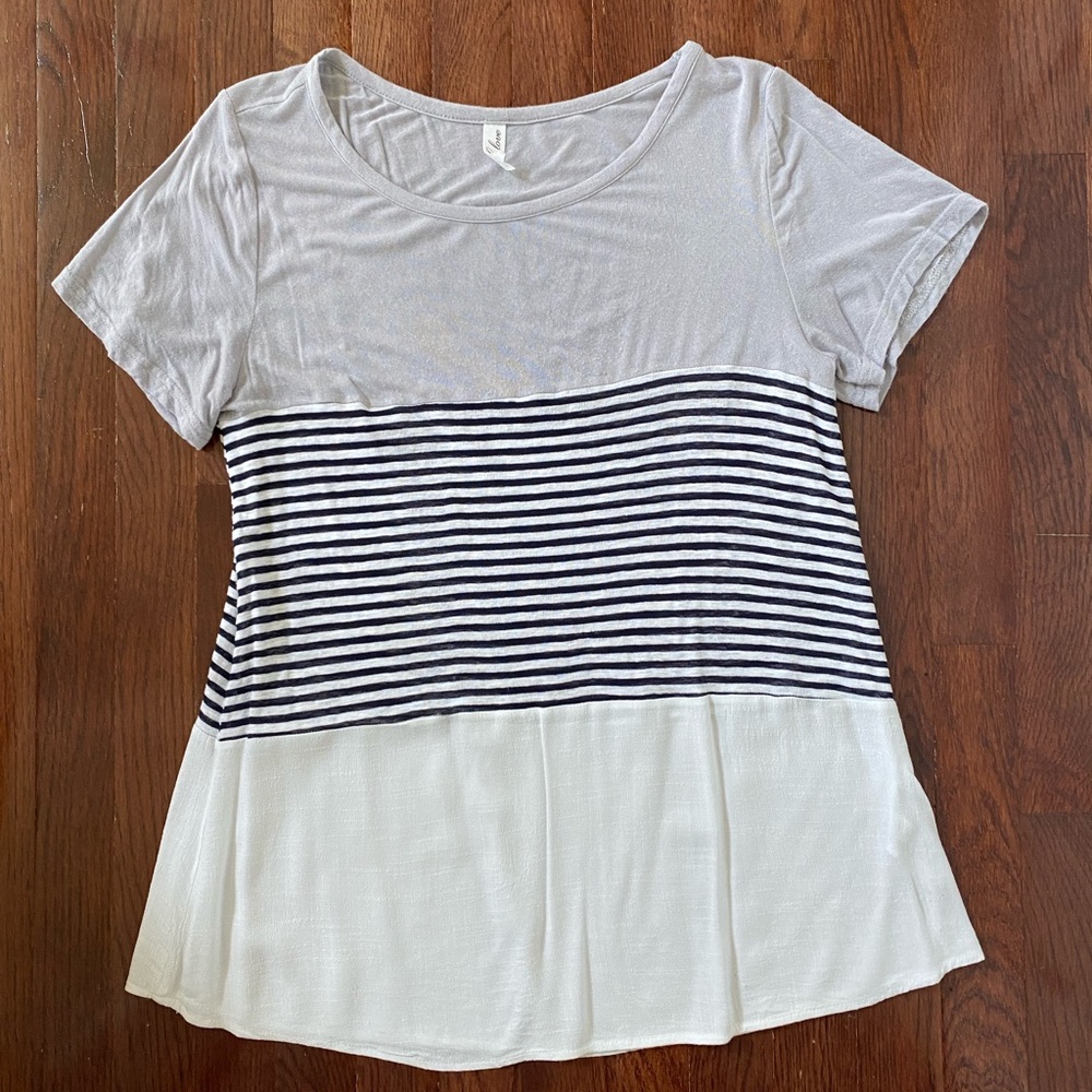 Women’s Tri Block Top